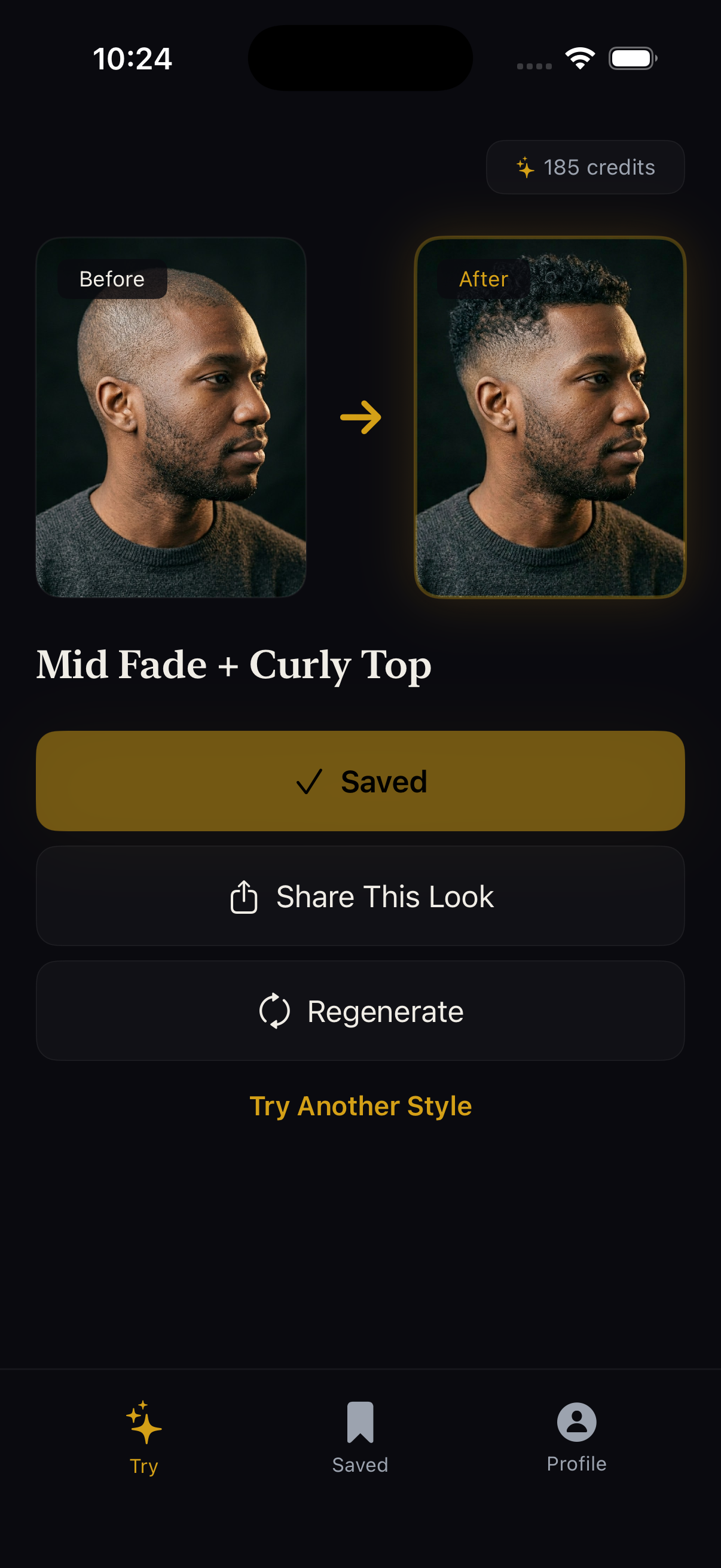 AI preview result