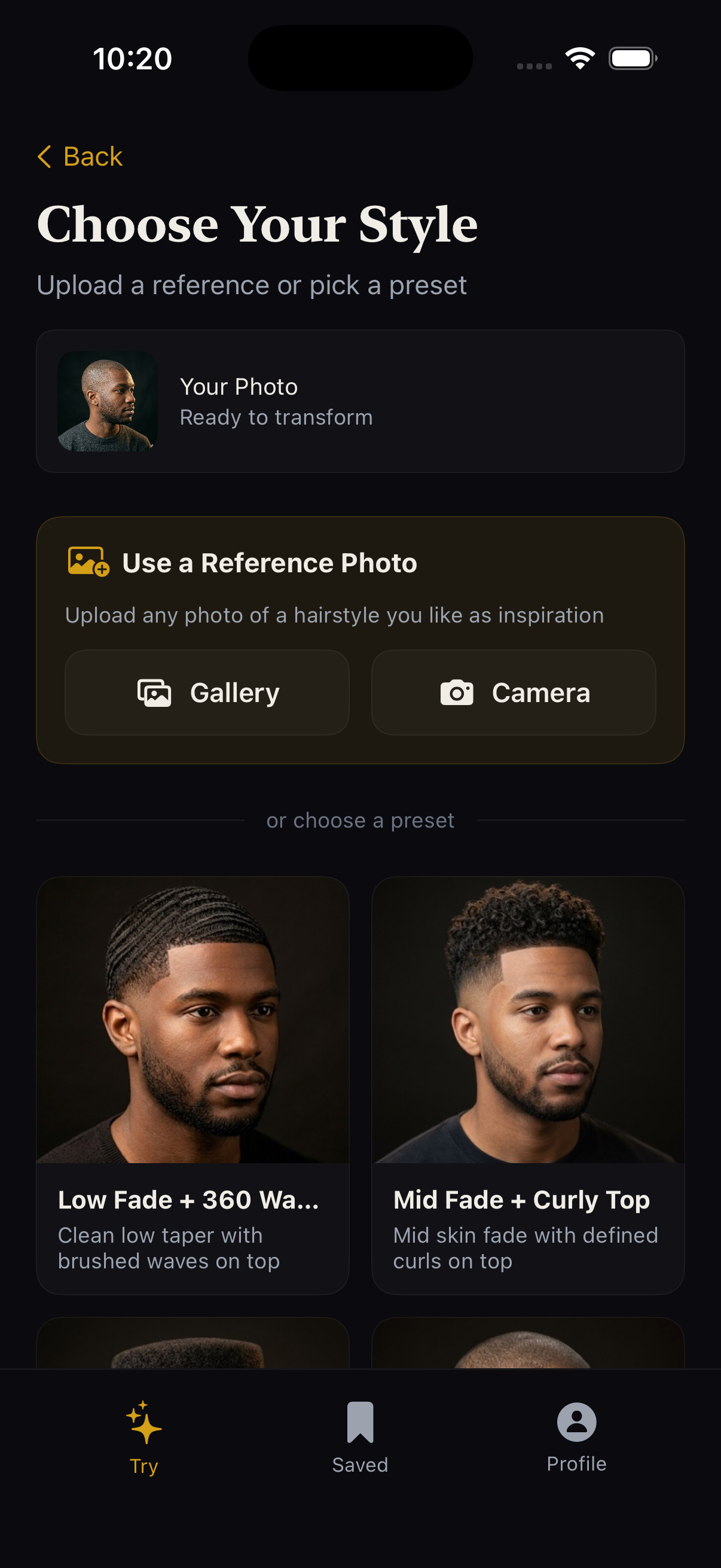 Choose your style